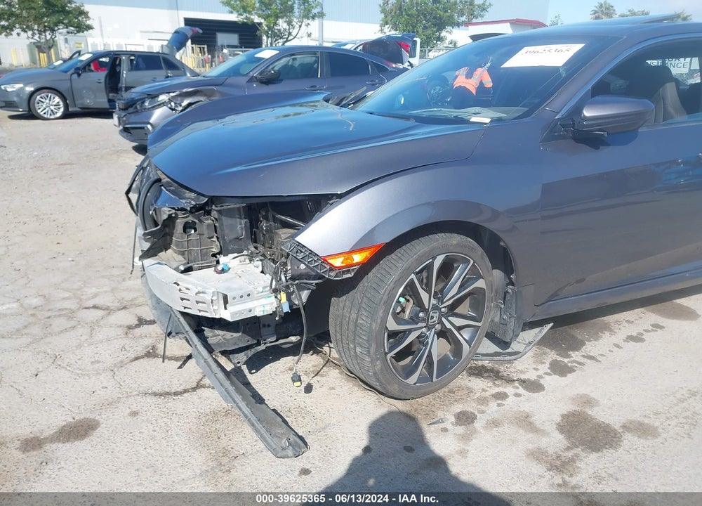 2019 HONDA CIVIC SI VIN: 2HGFC1E51KH702257