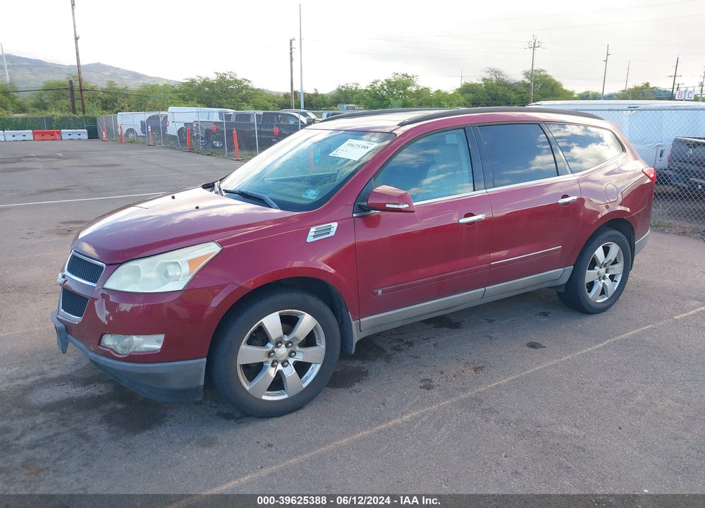 2009 CHEVROLET TRAVERSE LTZ VIN: 1GNER33D29S153550