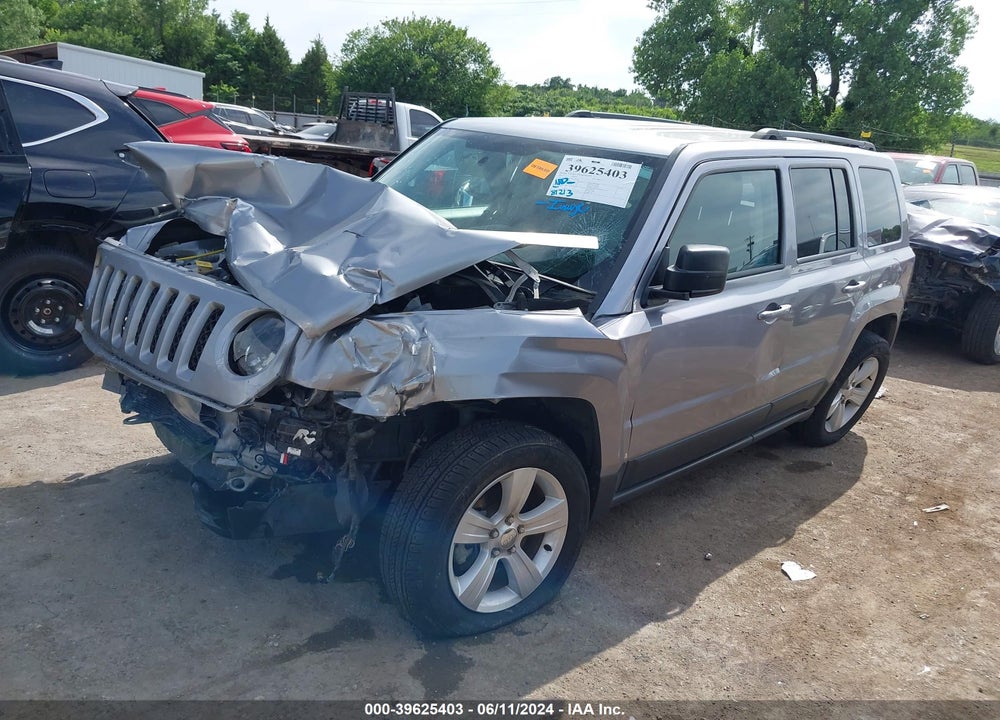 2017 JEEP PATRIOT LATITUDE FWD VIN: 1C4NJPFA4HD148359