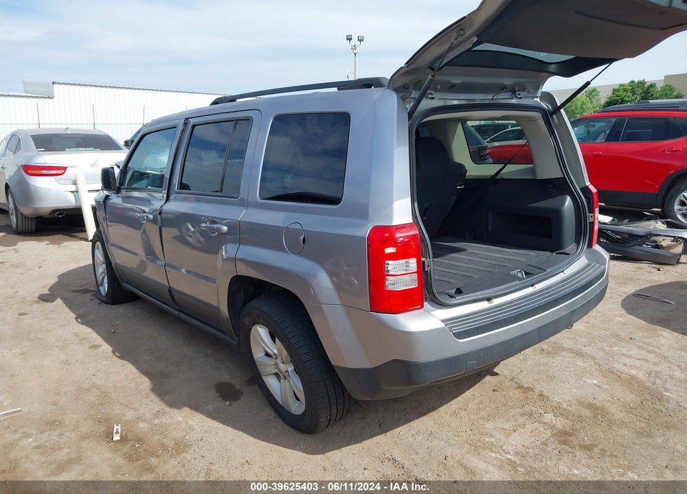 2017 JEEP PATRIOT LATITUDE FWD VIN: 1C4NJPFA4HD148359