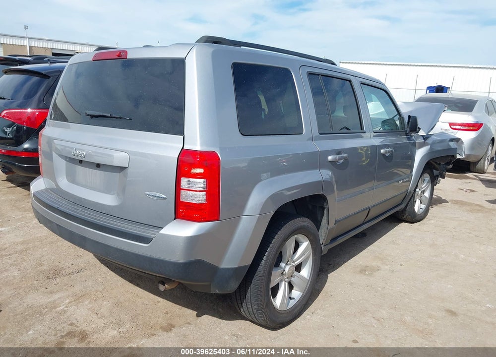 2017 JEEP PATRIOT LATITUDE FWD VIN: 1C4NJPFA4HD148359