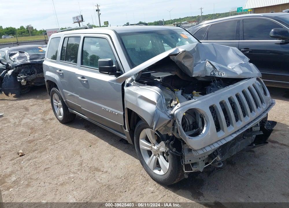 2017 JEEP PATRIOT LATITUDE FWD VIN: 1C4NJPFA4HD148359