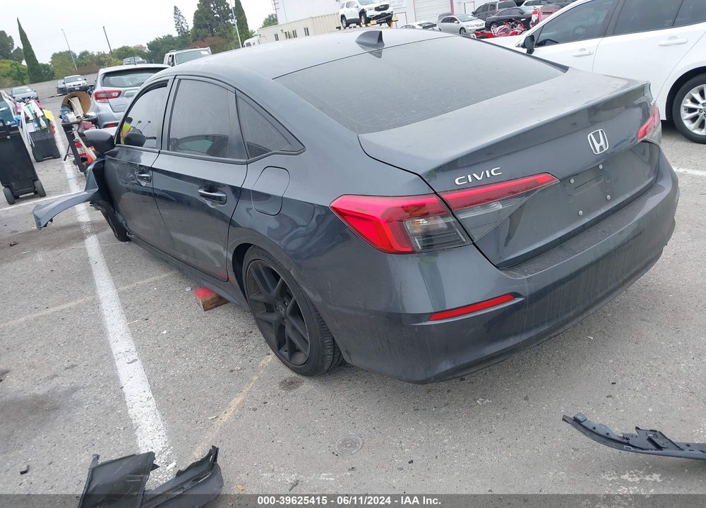 2022 HONDA CIVIC SPORT VIN: 2HGFE2F54NH524718