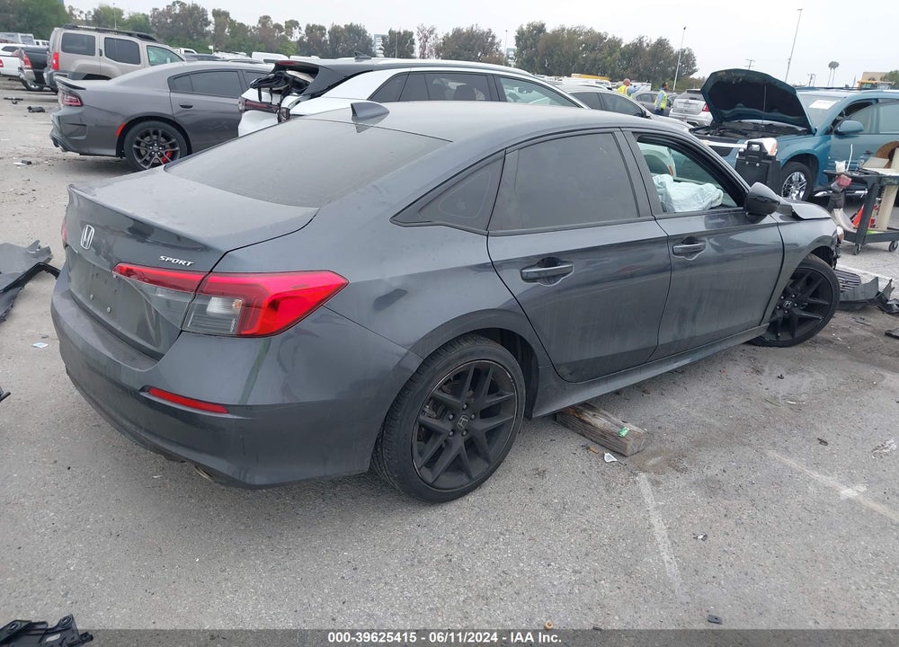 2022 HONDA CIVIC SPORT VIN: 2HGFE2F54NH524718