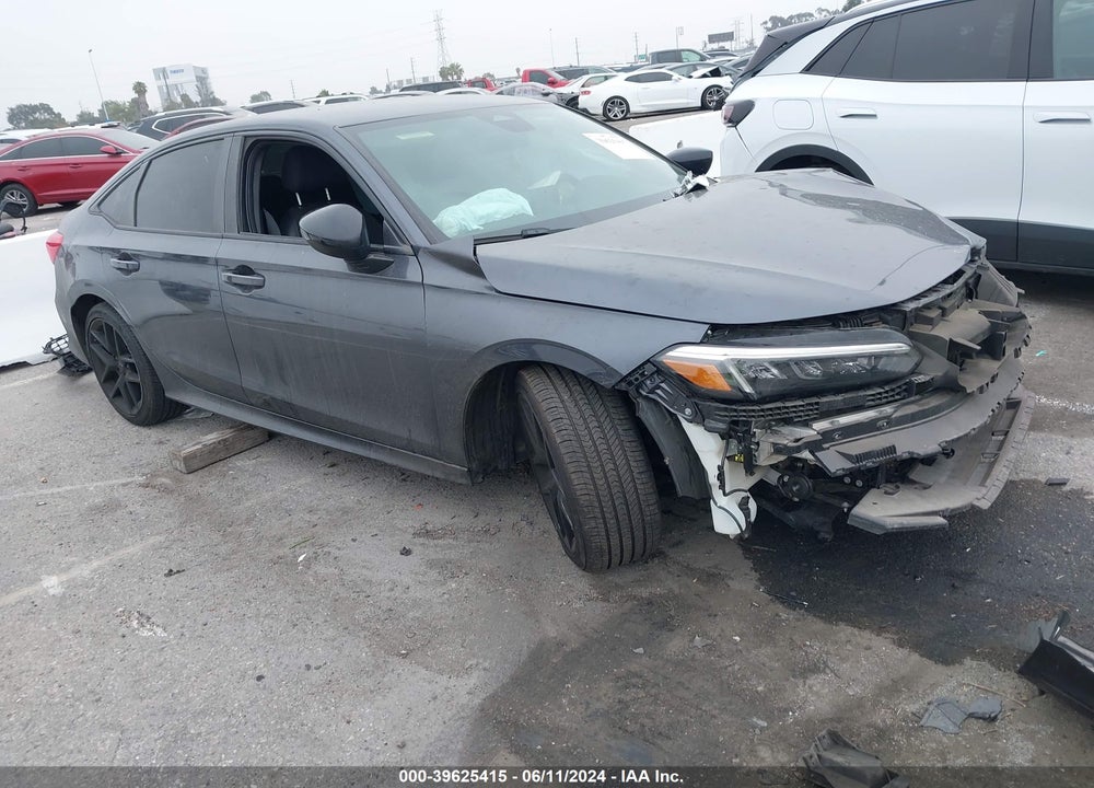 2022 HONDA CIVIC SPORT VIN: 2HGFE2F54NH524718