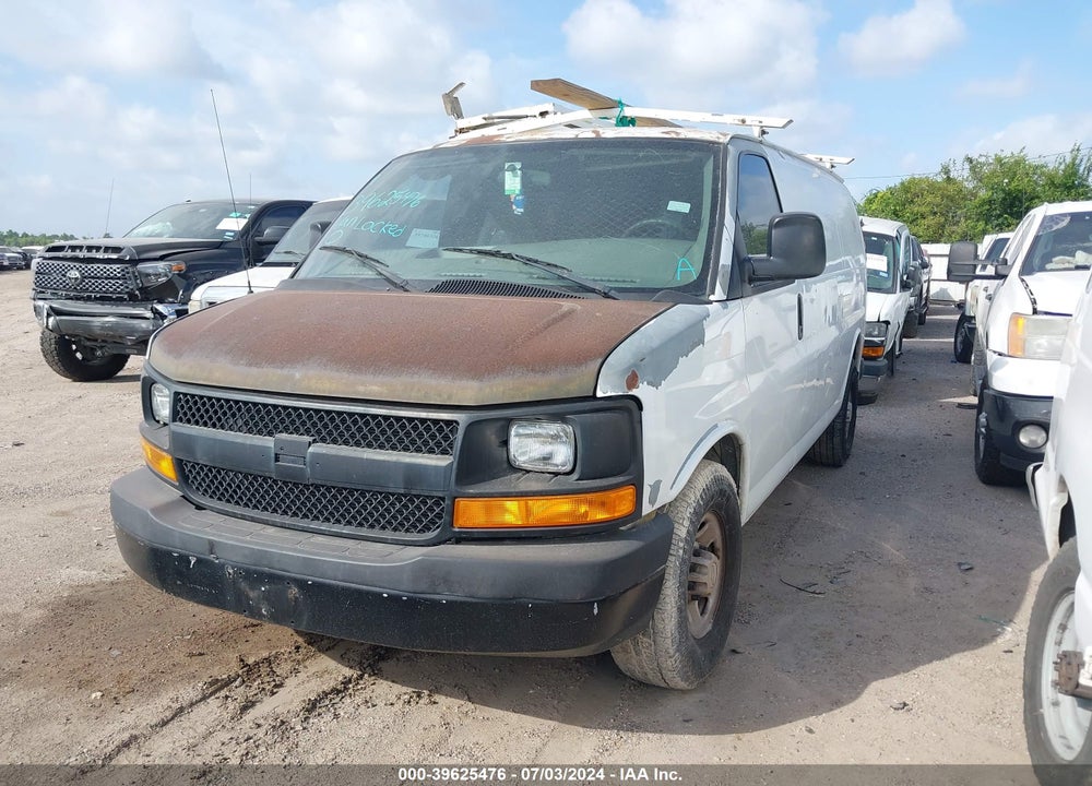 2008 CHEVROLET EXPRESS WORK VAN VIN: 1GCGG25C981142426