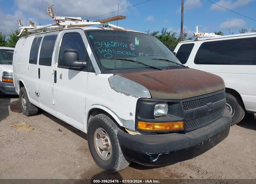 2008 CHEVROLET EXPRESS WORK VAN VIN: 1GCGG25C981142426