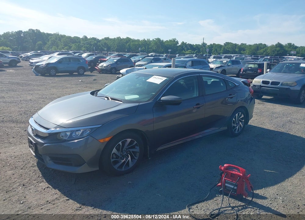 2018 HONDA CIVIC EX VIN: 2HGFC2F72JH590010
