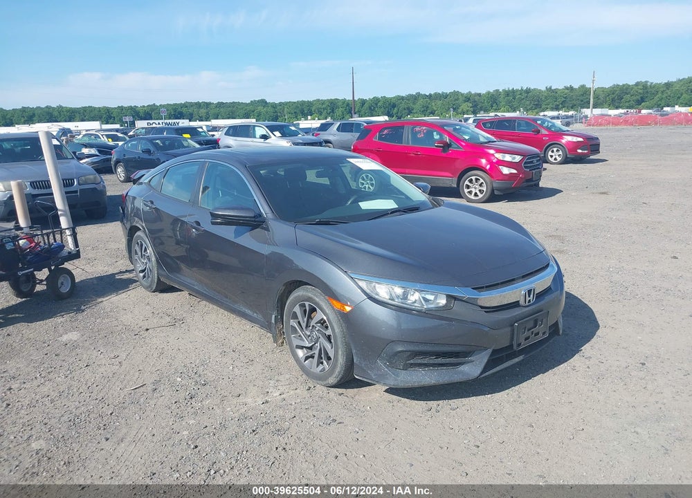 2018 HONDA CIVIC EX VIN: 2HGFC2F72JH590010