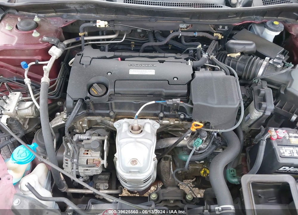2016 HONDA ACCORD LX VIN: 1HGCR2F39GA050644
