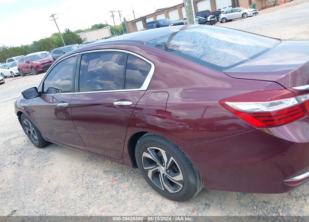 2016 HONDA ACCORD LX VIN: 1HGCR2F39GA050644