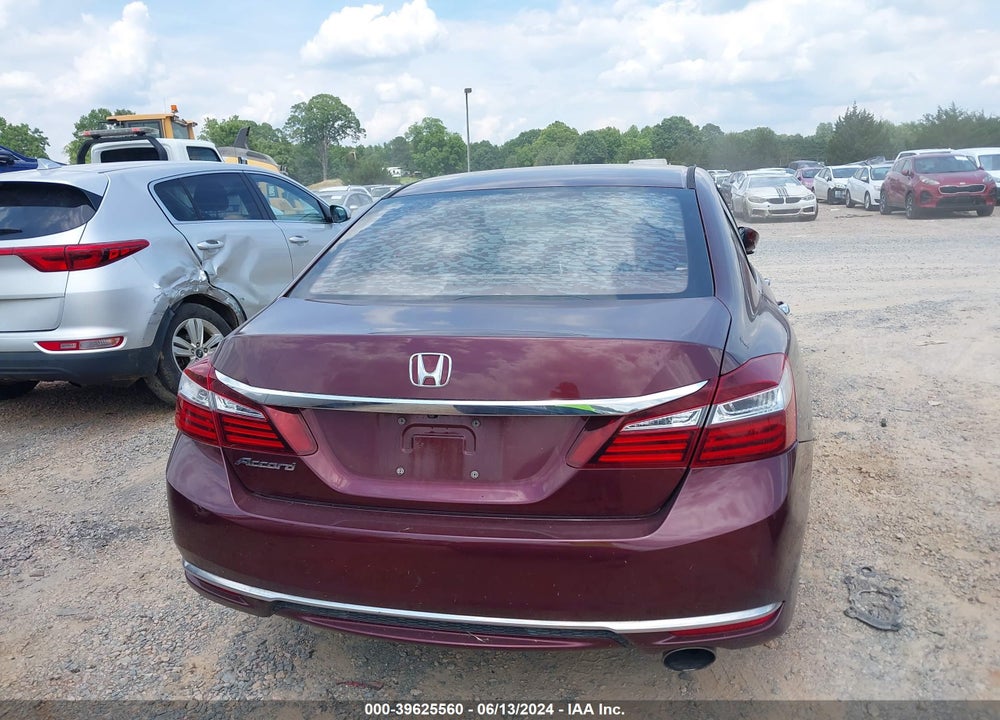 2016 HONDA ACCORD LX VIN: 1HGCR2F39GA050644