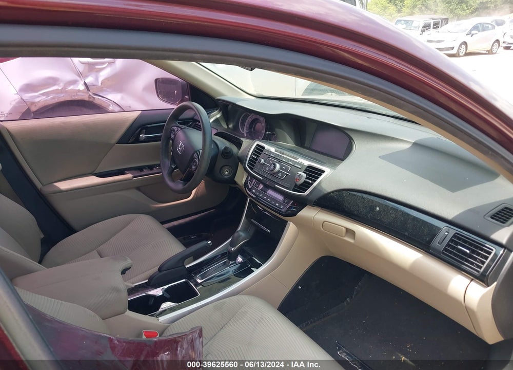 2016 HONDA ACCORD LX VIN: 1HGCR2F39GA050644