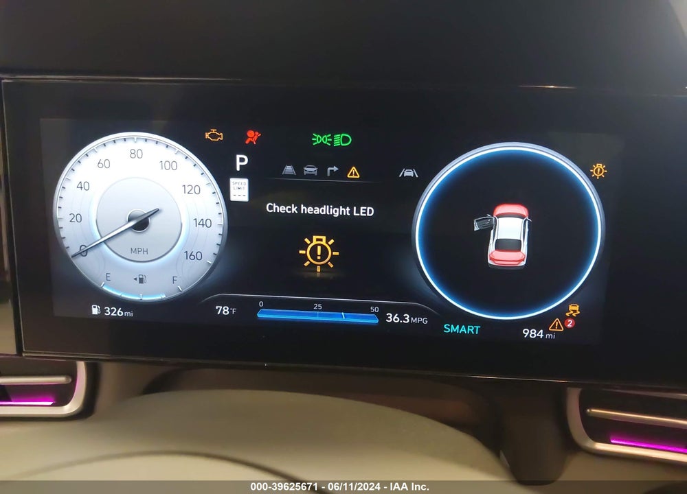 2024 HYUNDAI ELANTRA SEL VIN: KMHLM4DG7RU751050