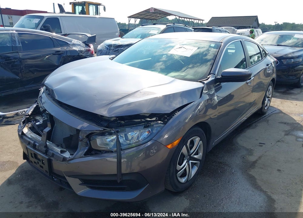 2018 HONDA CIVIC LX VIN: 2HGFC2F56JH525983