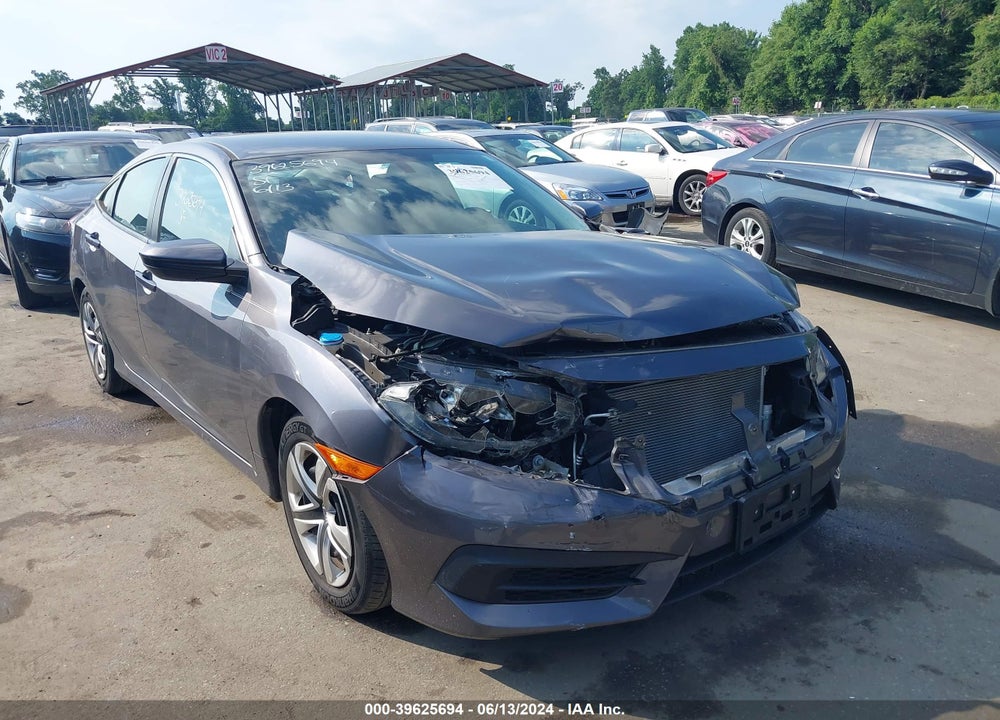 2018 HONDA CIVIC LX VIN: 2HGFC2F56JH525983