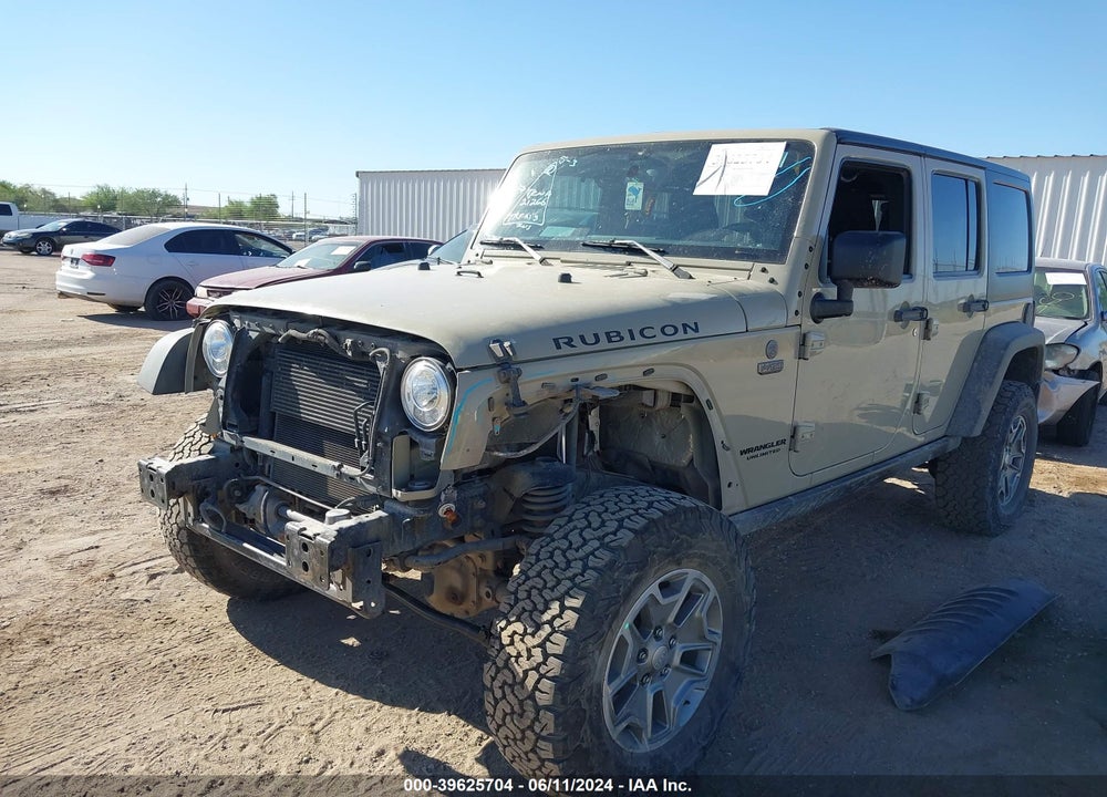 2017 JEEP WRANGLER UNLIMITED RUBICON 4X4 VIN: 1C4BJWFG5HL609639