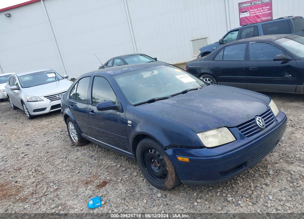 2001 VOLKSWAGEN JETTA WOLFSBURG VIN: 3VWPD69M61M169866