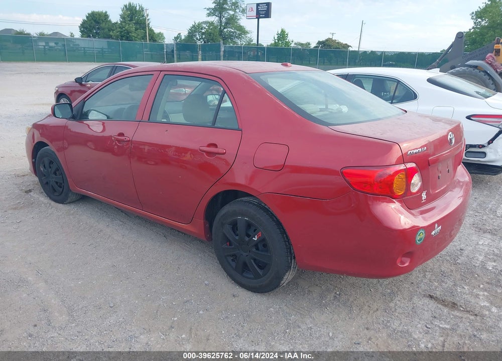 2009 TOYOTA COROLLA LE VIN: JTDBL40EX99050786