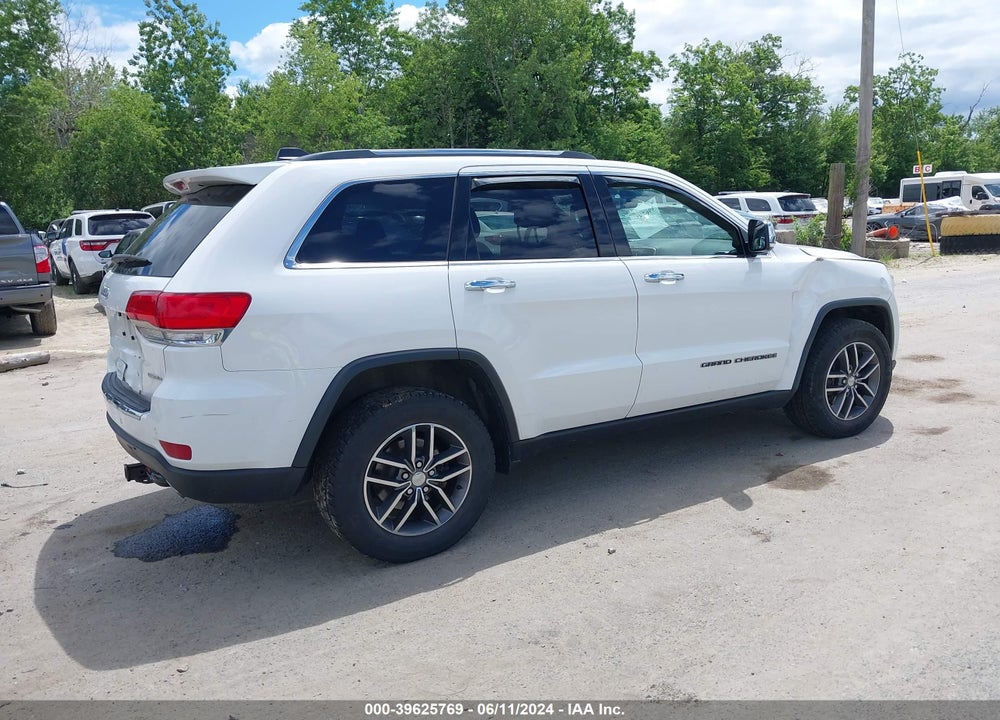 2017 JEEP GRAND CHEROKEE LIMITED 4X4 VIN: 1C4RJFBG7HC822158