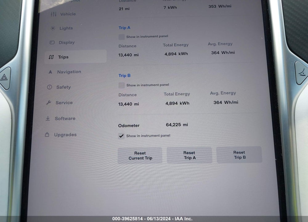2016 TESLA MODEL S 90D/P100D/P85D/P90D VIN: 5YJSA1E44GF164046