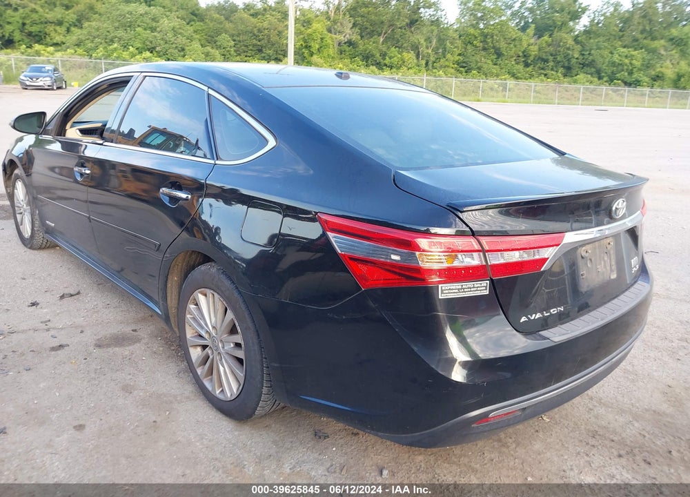 2014 TOYOTA AVALON HYBRID XLE TOURING VIN: 4T1BD1EB9EU022362