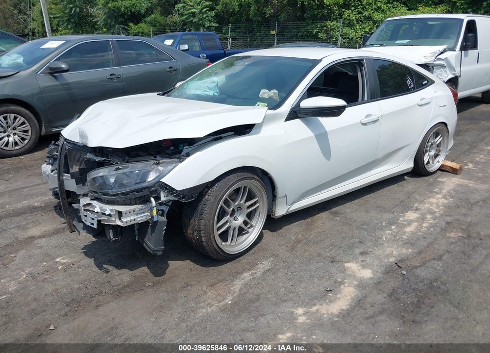 2021 HONDA CIVIC LX VIN: 2HGFC2F60MH553680