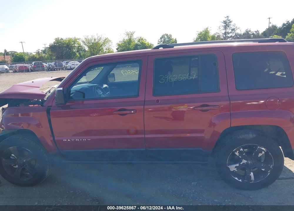 2017 JEEP PATRIOT LATITUDE 4X4 VIN: 1C4NJRFB0HD174915