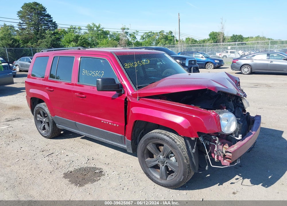 2017 JEEP PATRIOT LATITUDE 4X4 VIN: 1C4NJRFB0HD174915