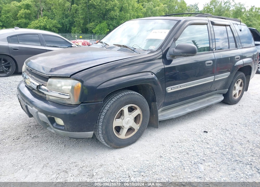 2002 CHEVROLET TRAILBLAZER LT VIN: 1GNDT13S822209514