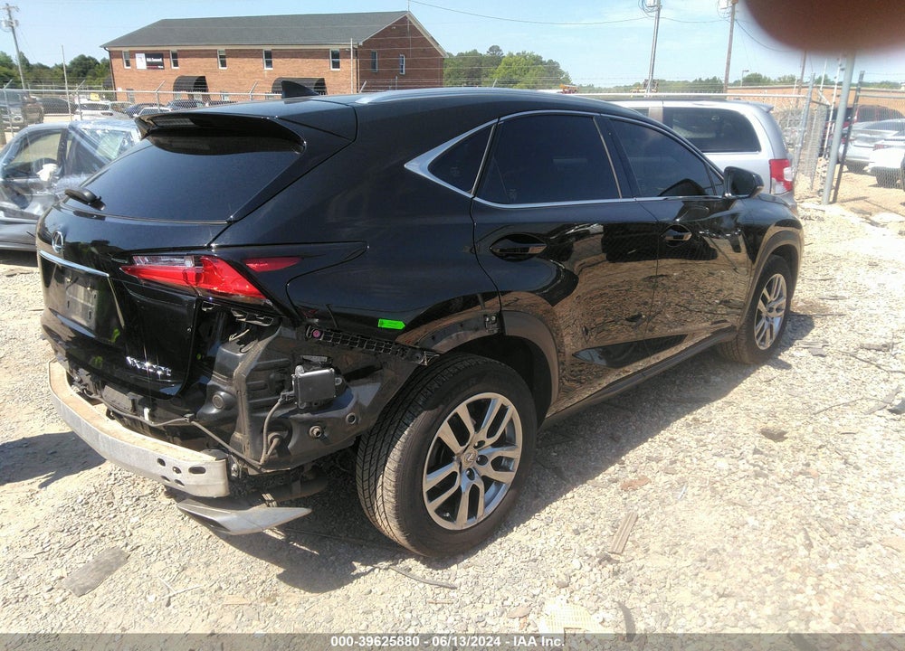 2016 LEXUS NX 200T VIN: JTJBARBZ1G2082791