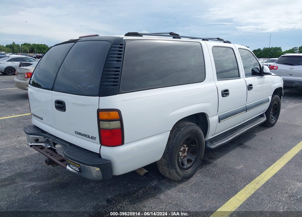 2004 CHEVROLET SUBURBAN 1500 LS VIN: 3GNEC16Z24G101333
