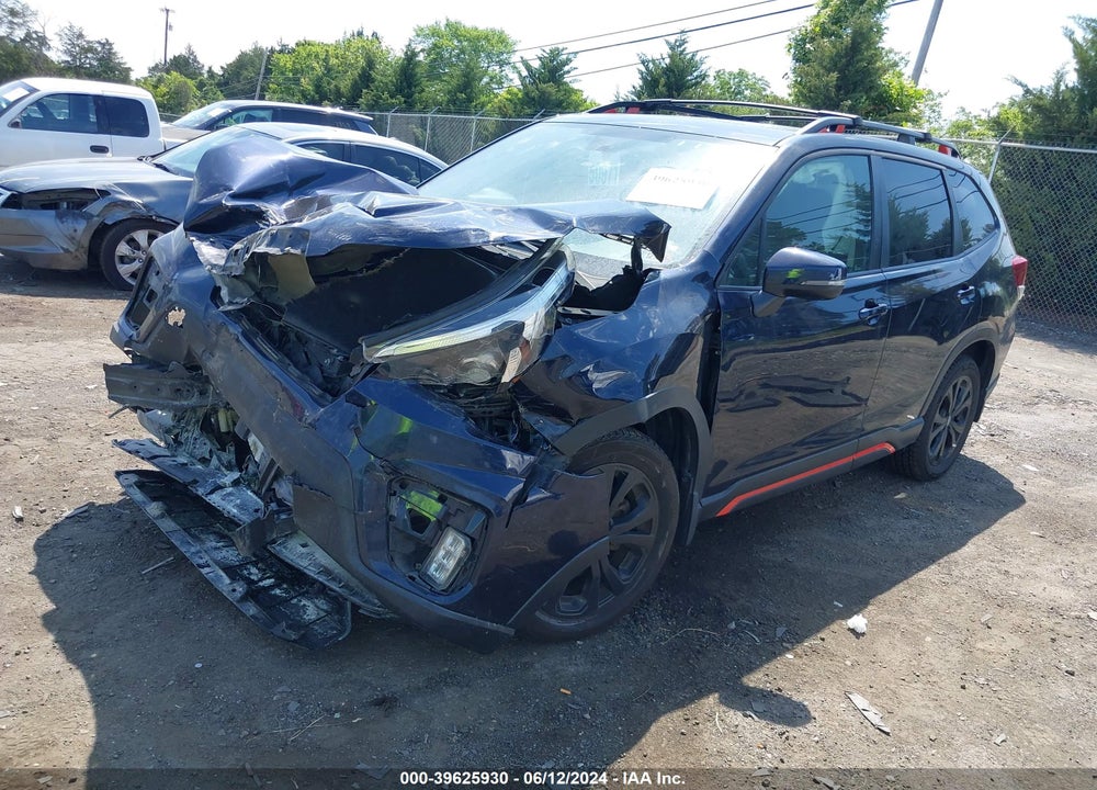 2019 SUBARU FORESTER SPORT VIN: JF2SKAPC3KH466407