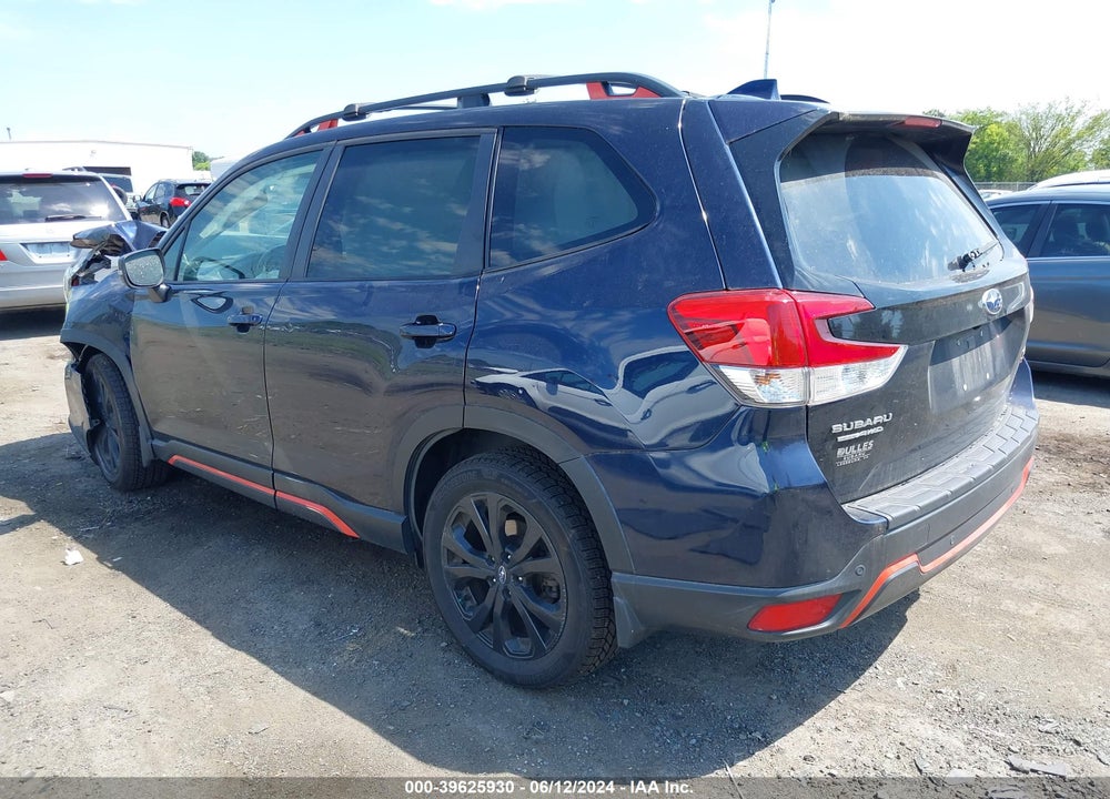 2019 SUBARU FORESTER SPORT VIN: JF2SKAPC3KH466407