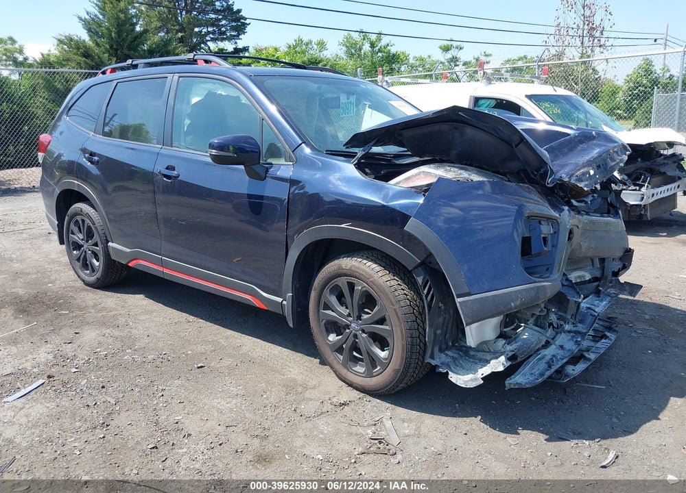 2019 SUBARU FORESTER SPORT VIN: JF2SKAPC3KH466407