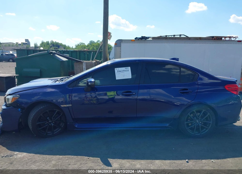 2018 SUBARU WRX LIMITED VIN: JF1VA1L61J8829368