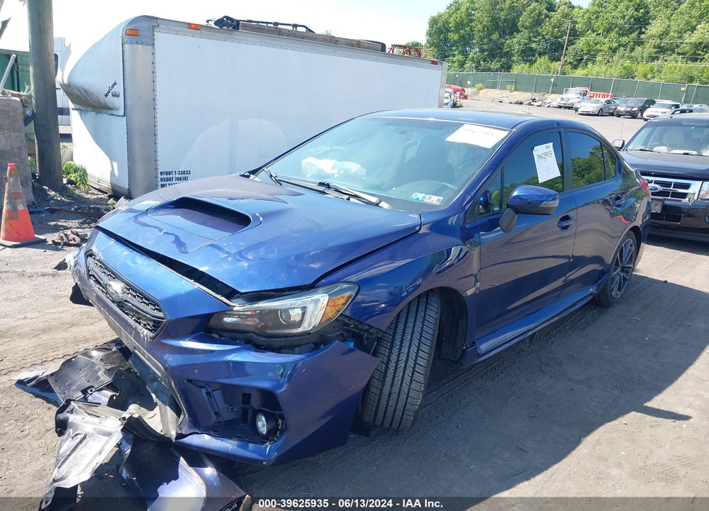 2018 SUBARU WRX LIMITED VIN: JF1VA1L61J8829368
