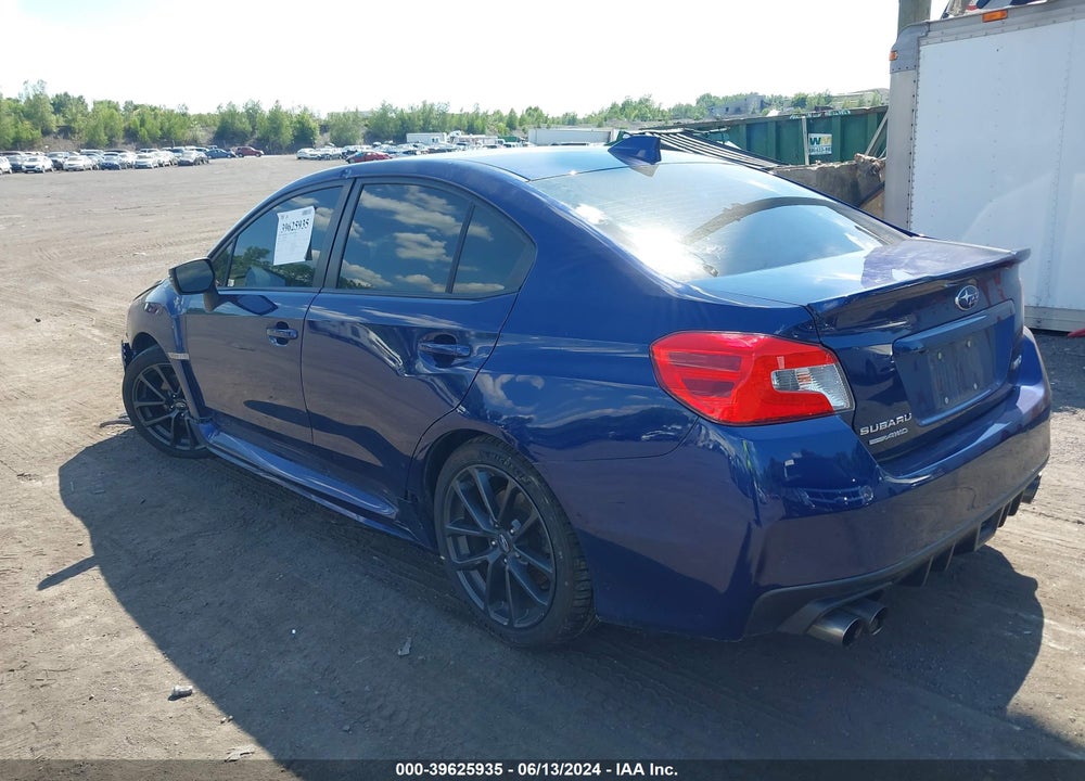 2018 SUBARU WRX LIMITED VIN: JF1VA1L61J8829368