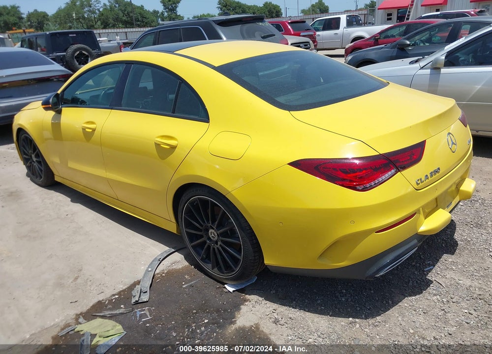 2020 MERCEDES-BENZ CLA 250 4MATIC VIN: WDD5J4HB6LN028088