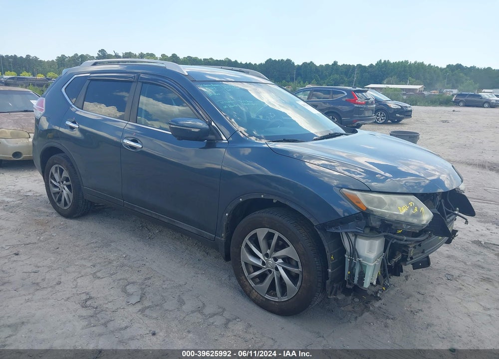 2014 NISSAN ROGUE SL VIN: 5N1AT2MV8EC856211