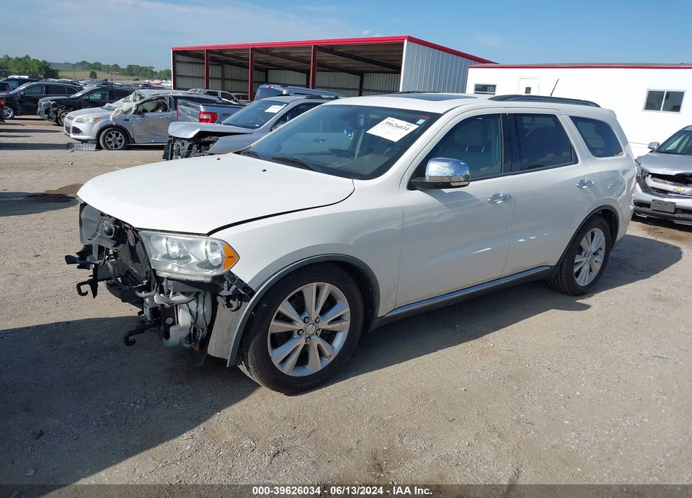 2011 DODGE DURANGO CREW VIN: 1D4SE4GT4BC635096