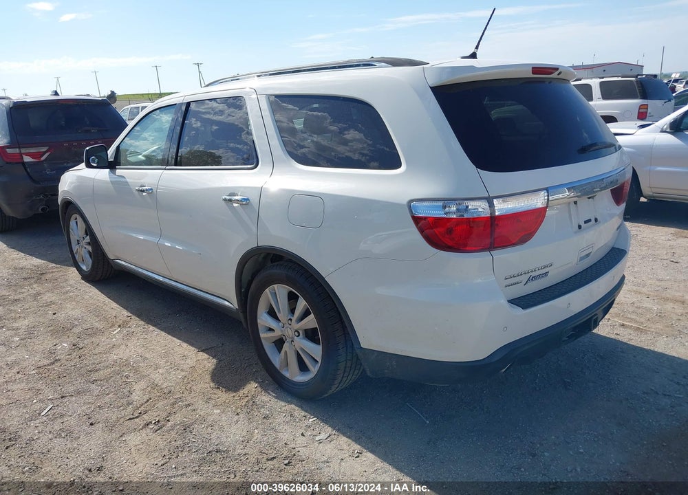 2011 DODGE DURANGO CREW VIN: 1D4SE4GT4BC635096