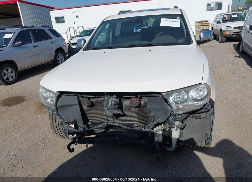 2011 DODGE DURANGO CREW VIN: 1D4SE4GT4BC635096