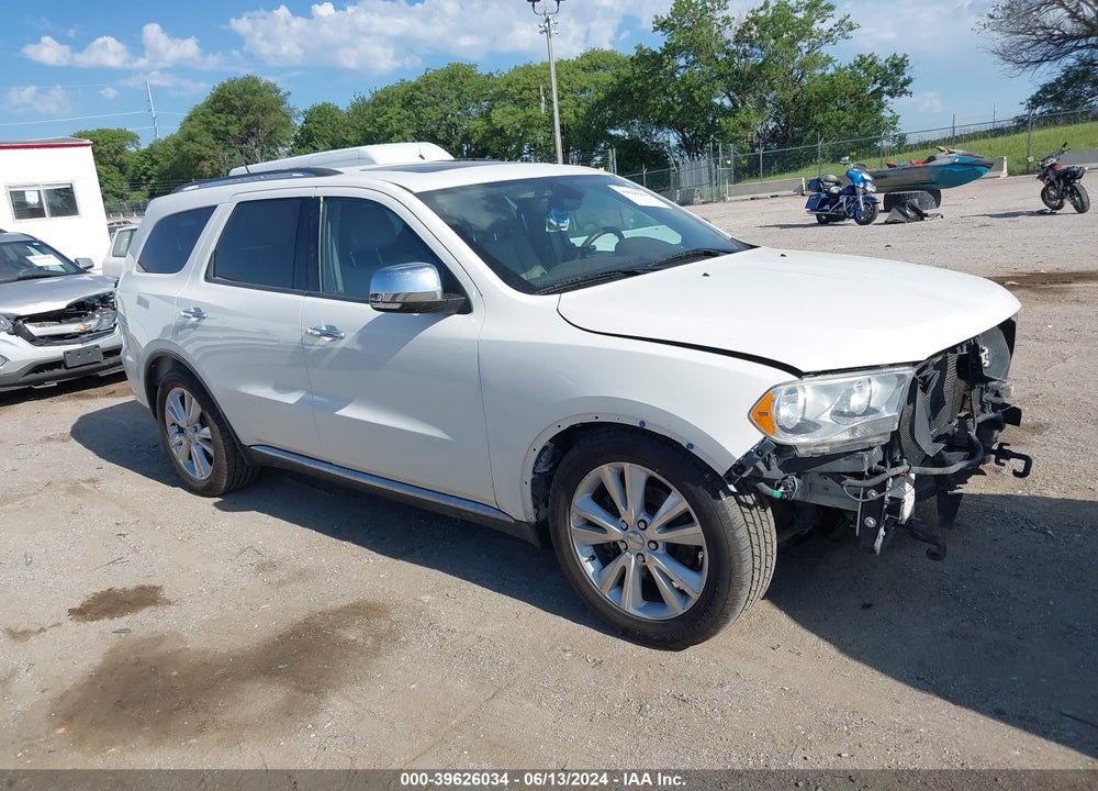 2011 DODGE DURANGO CREW VIN: 1D4SE4GT4BC635096