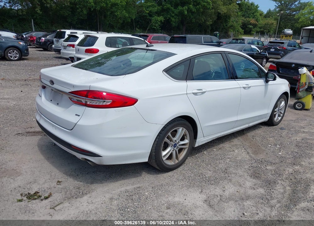 2018 FORD FUSION SE VIN: 3FA6P0H76JR132971