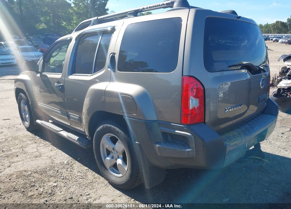 2005 NISSAN XTERRA SE VIN: 5N1AN08UX5C632373