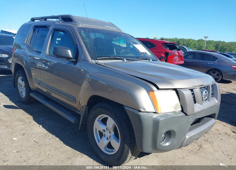 2005 NISSAN XTERRA SE VIN: 5N1AN08UX5C632373