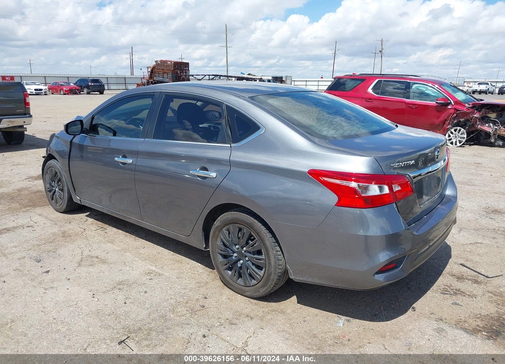 2018 NISSAN SENTRA S VIN: 3N1AB7AP3JY240804