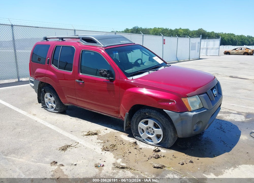 2008 NISSAN XTERRA S VIN: 5N1AN08WX8C507296