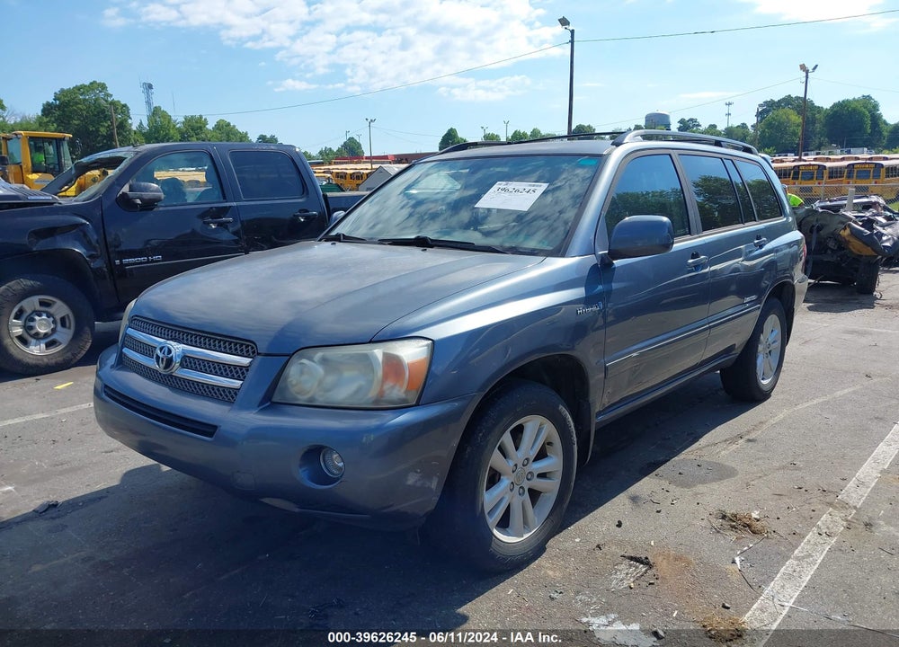 2006 TOYOTA HIGHLANDER HYBRID LIMITED V6 VIN: JTEEW21A160029289